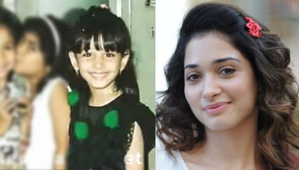 Actress childhood photos